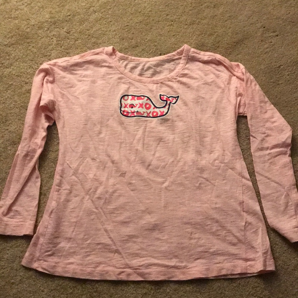 Vineyard Vines Valentine's Day pajama top